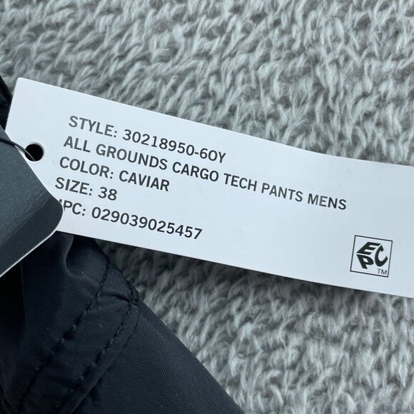 Bass Outdoor Mens All Grounds Cargo Tech Pants Size 38 Nylon/Spandex NWT 4304 - Picture 5 of 13